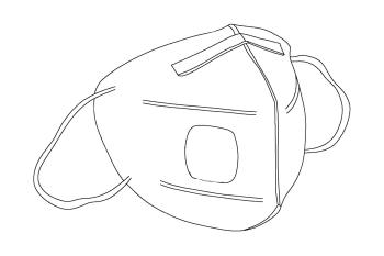 医用防护口罩怎么画