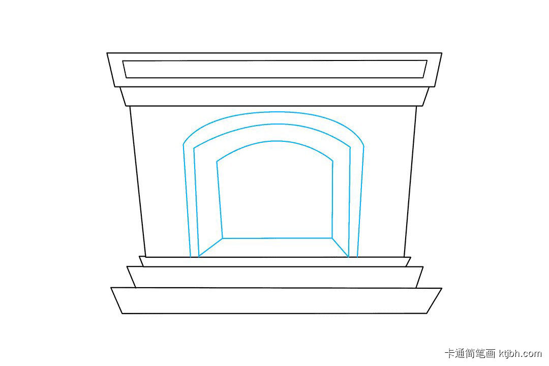 壁炉怎么画-图4
