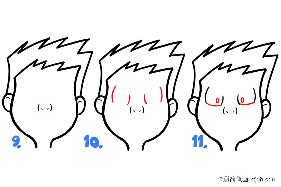 学画卡通面部表情：愤怒-图3